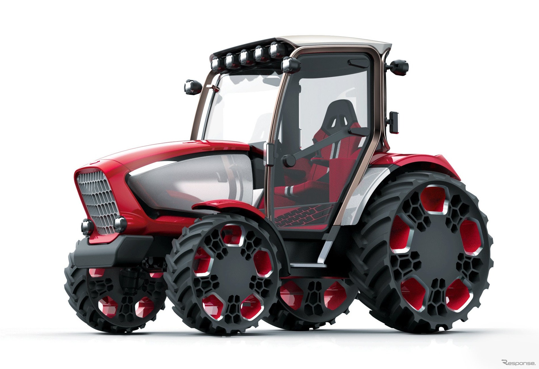 「YANMAR PRODUCT VISION」のデザインコンセプト農業機械