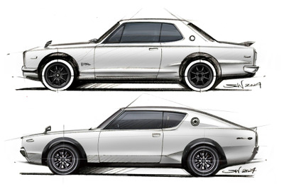 【和田智のカーデザインは楽しい】第14回…日本車のアイコン、スカイラインGT-R/そしてGT-Rのこれから 画像